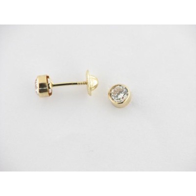 Pendientes Oro Piedra