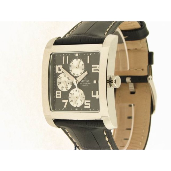 Festina Multifuncion Agujas Acero Correa