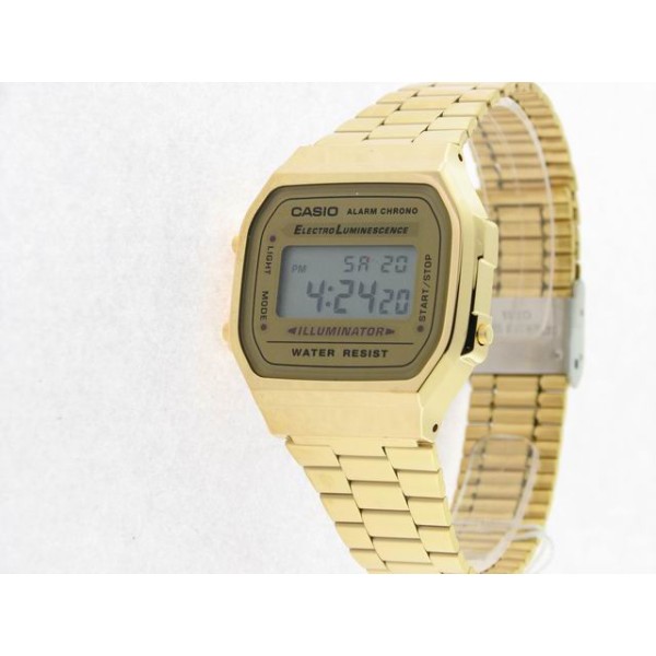Casio Digital Acero Dorado Armys